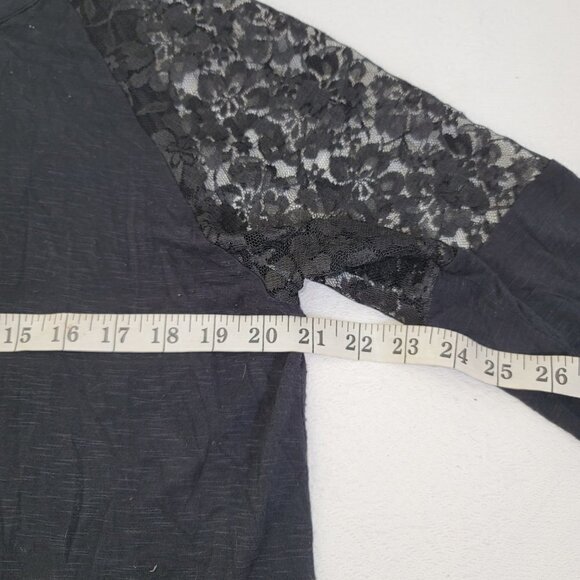 521. Curve Revolution Long Sleeve Blouse Black Sz 2X - Picture 3 of 8